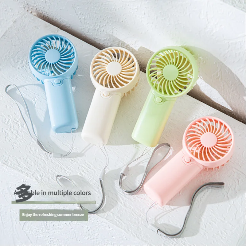 MEET SUN Portable Fan Convenient Creative Small Fan Pocket Hand-held Fan Lightweight AAA Battery Handheld Mini Fan Air Coolers