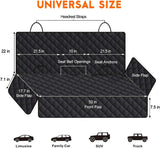 Dog Car Seat Cover, Back Seat Cover for Dogs Pet Car Seat Protector
