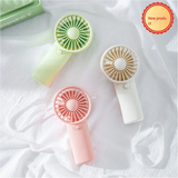 MEET SUN Portable Fan Convenient Creative Small Fan Pocket Hand-held Fan Lightweight AAA Battery Handheld Mini Fan Air Coolers